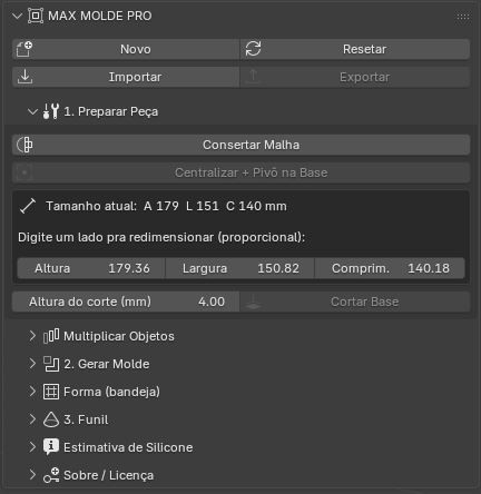 Preparar Peça